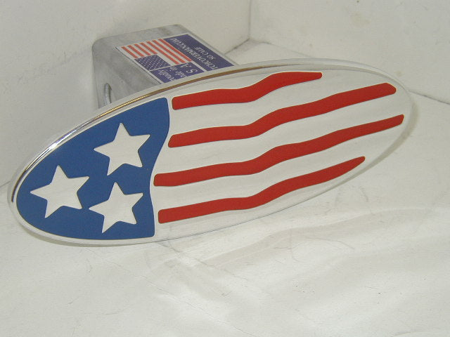 USA Flag Oval - Color