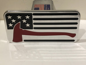 Ax USA Flag - Black/Red
