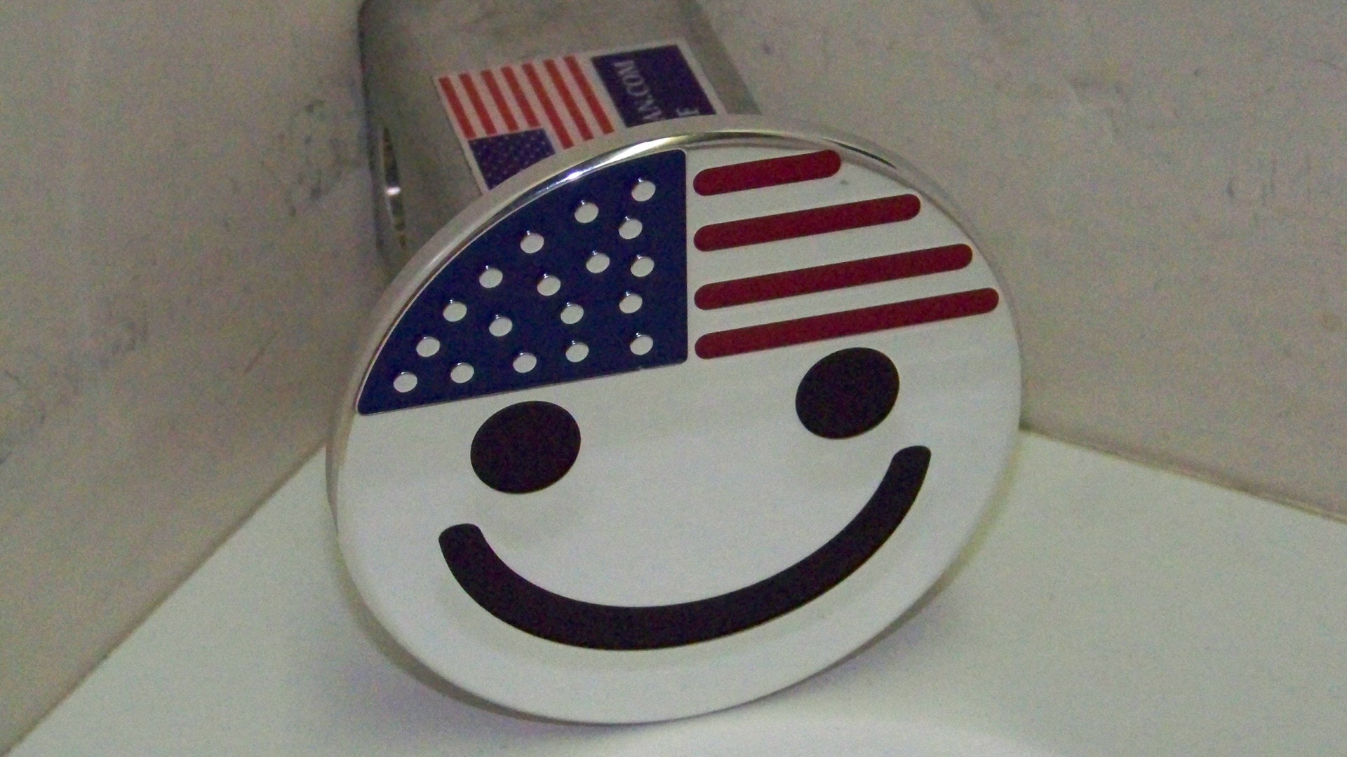 USA Flag Happy Face