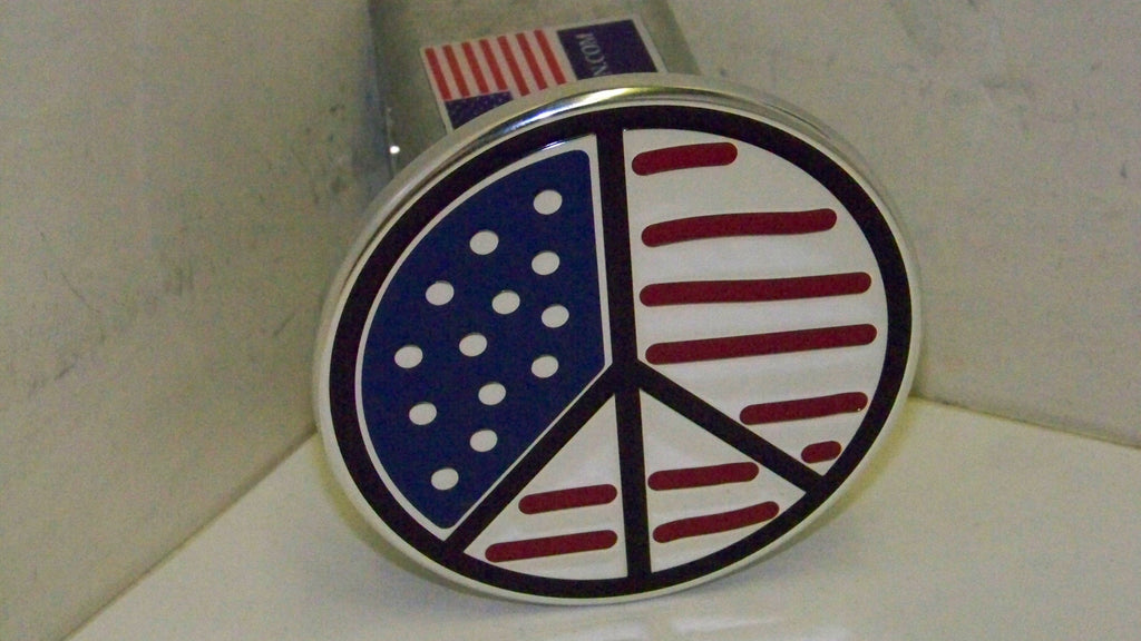 USA Flag Peace Sign