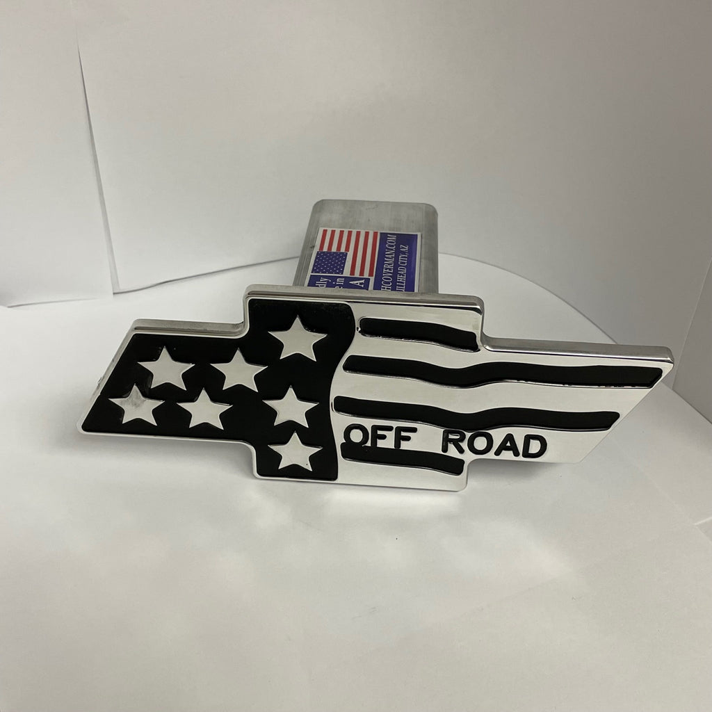 Chevy Bowtie -Off Road Flag Black