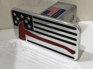 Ax USA Flag - Black/Red