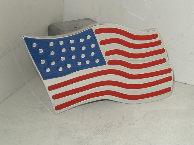 USA Flag Wavy - Color